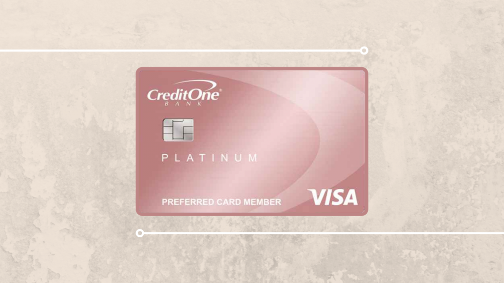 credit one bank platinum no annual fee 1