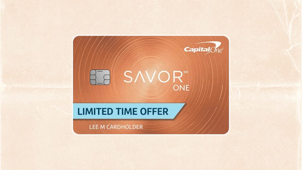 Capital One SavorOne Student Cash Rewards Credit Card