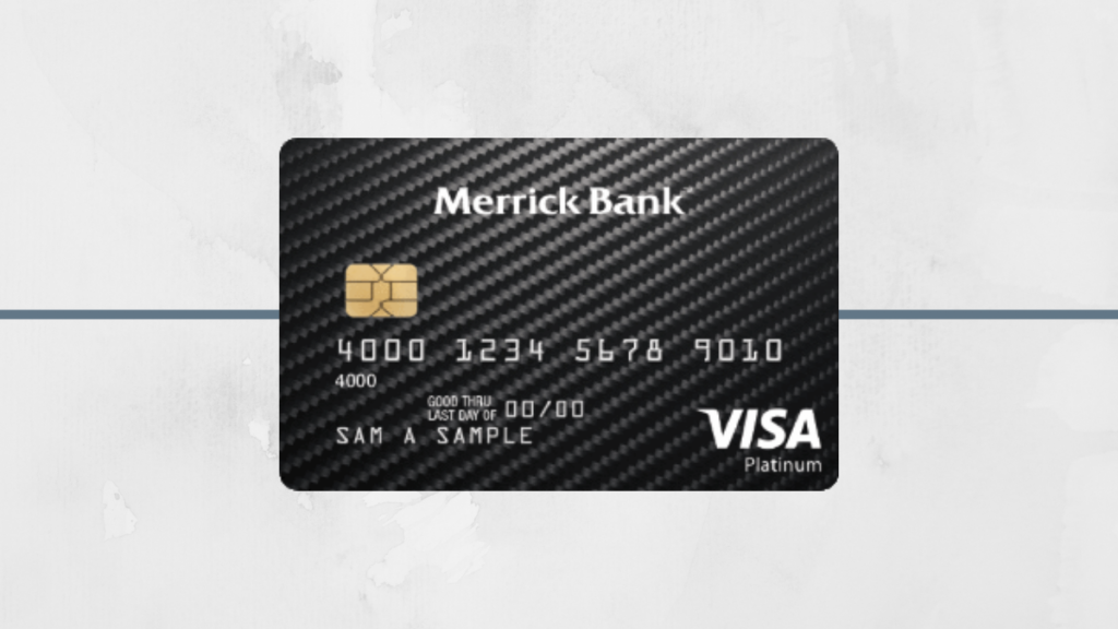 Merrick Bank Double Your Line™ Platinum Visa® credit card