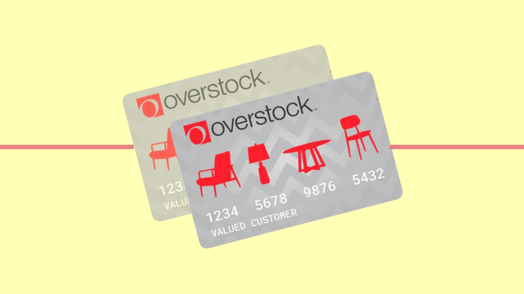 Overstock credit card