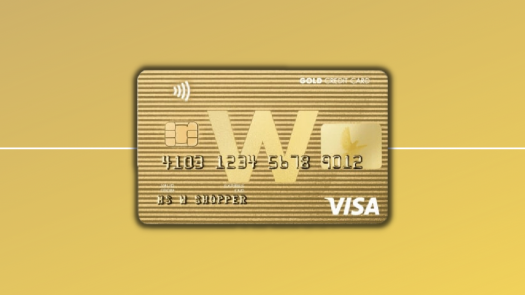 Woolworths Gold credit card