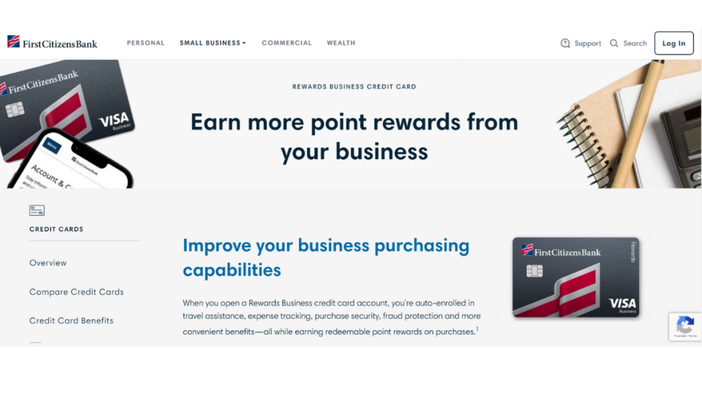 First Citizens Rewards Business Credit Card